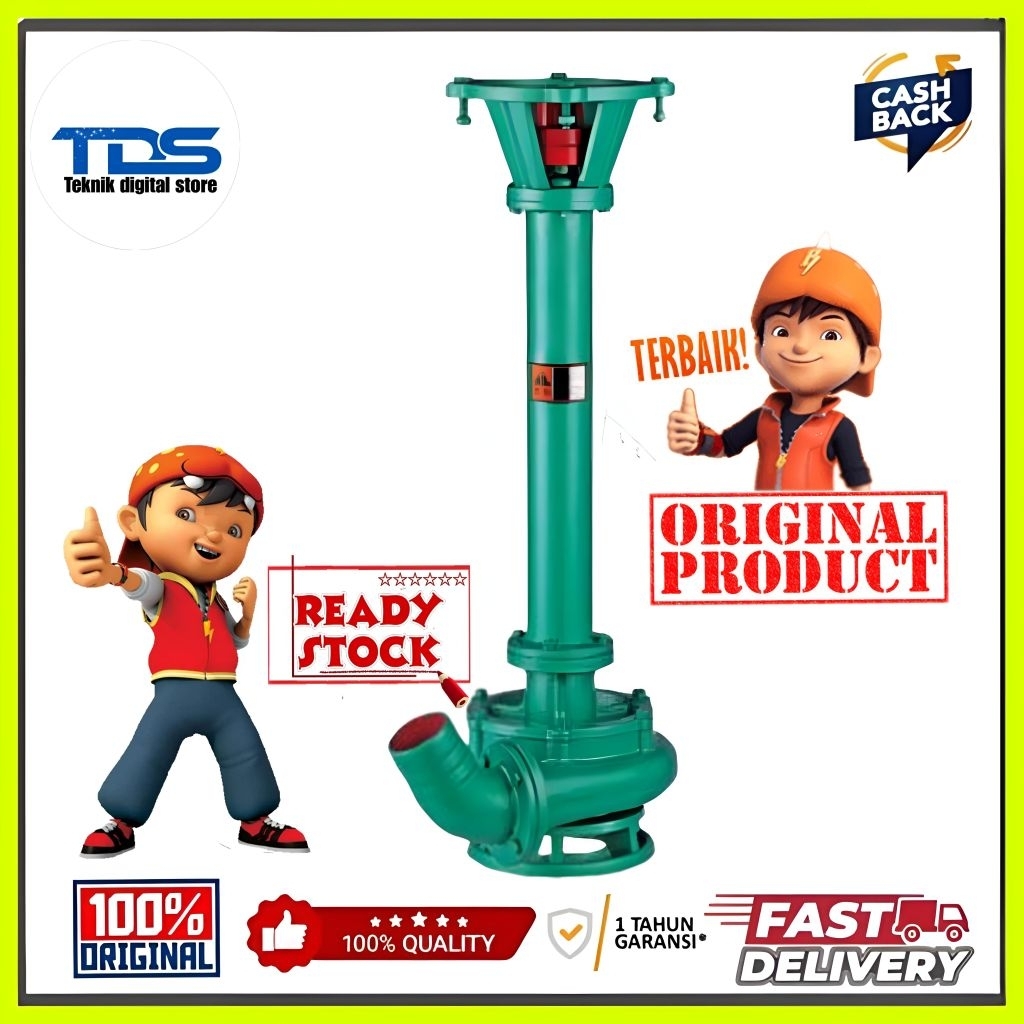 Pompa Lumpur Pompa Celup Submersible Pump 5.5Hp 4000W 3Phase 100 kubik