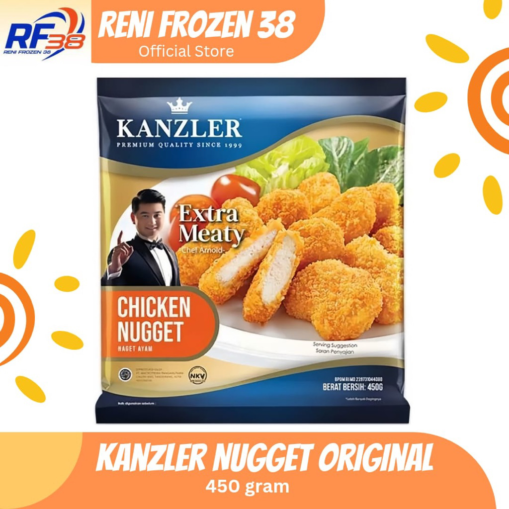 

Kanzler Nugget Original 450 gram / Frozen Food / Reni Frozen 38