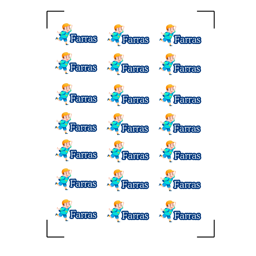 

Sticker Nama Label Buku Request