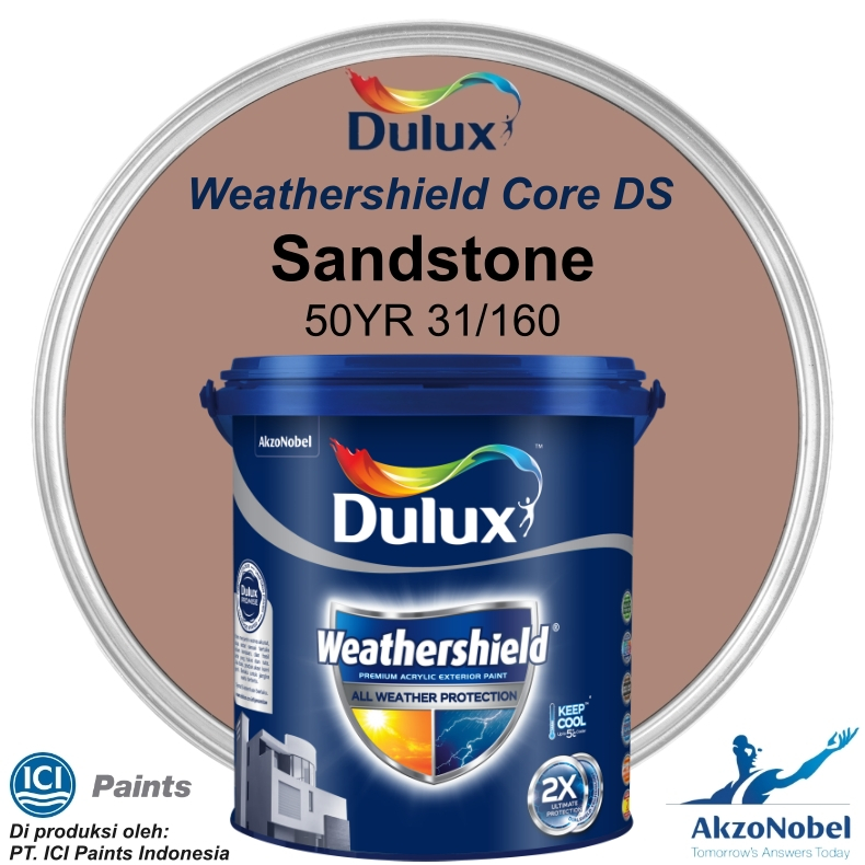 CAT DULUX WEATHERSHIELD 2.5 LT - SANDSTONE 50YR 31/160