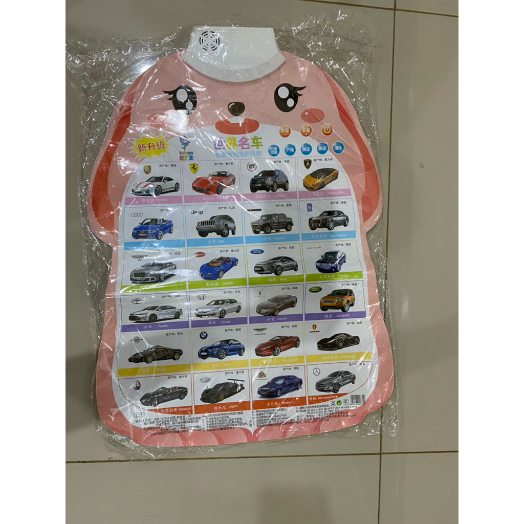 NEW | Poster edukasi suara anak / Poster dinding suara