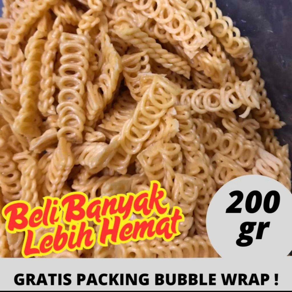 

KERUPUK SEBLAK MENTAH / KRUPUK KERING / KERIPIK ANEKA KERUPUK RANTE KUNING / TANGGA KUNING 200 gr