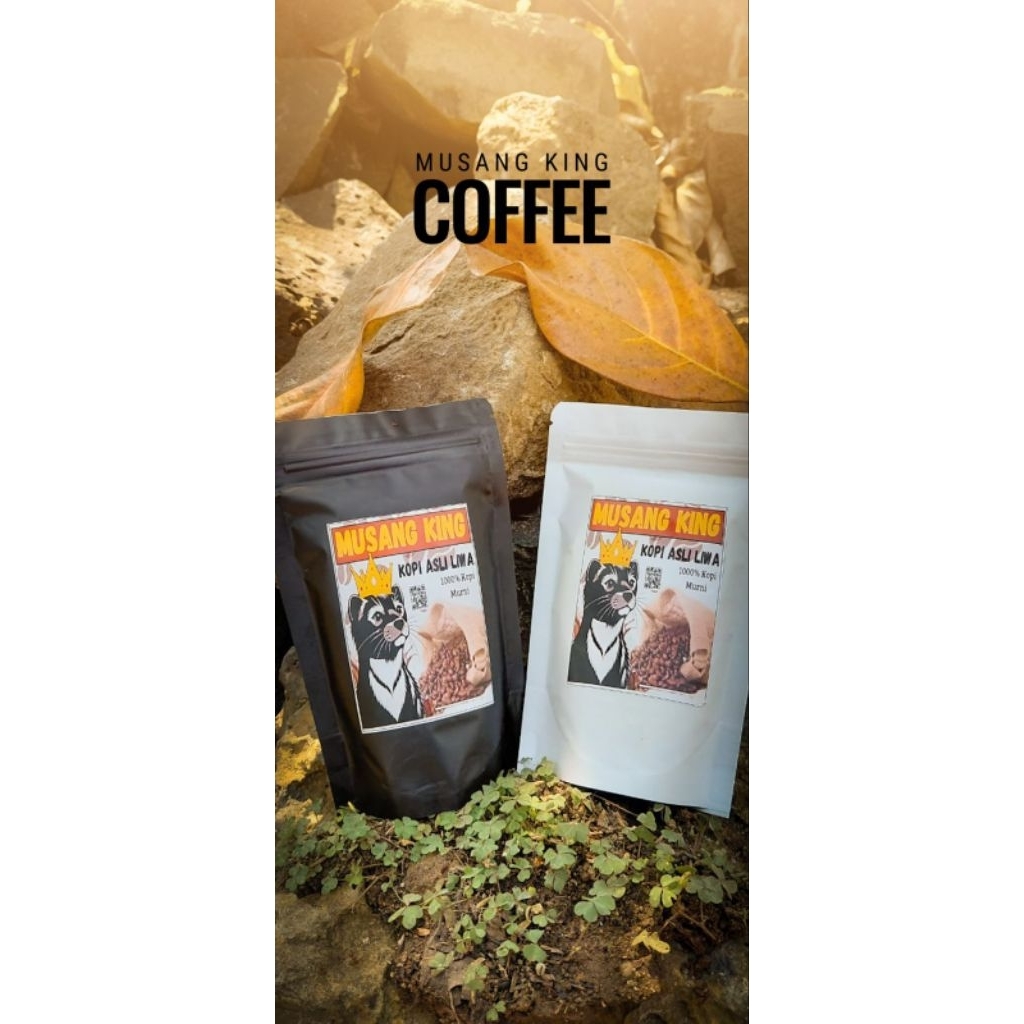 

kopi premium musang king robusta original 84 gram