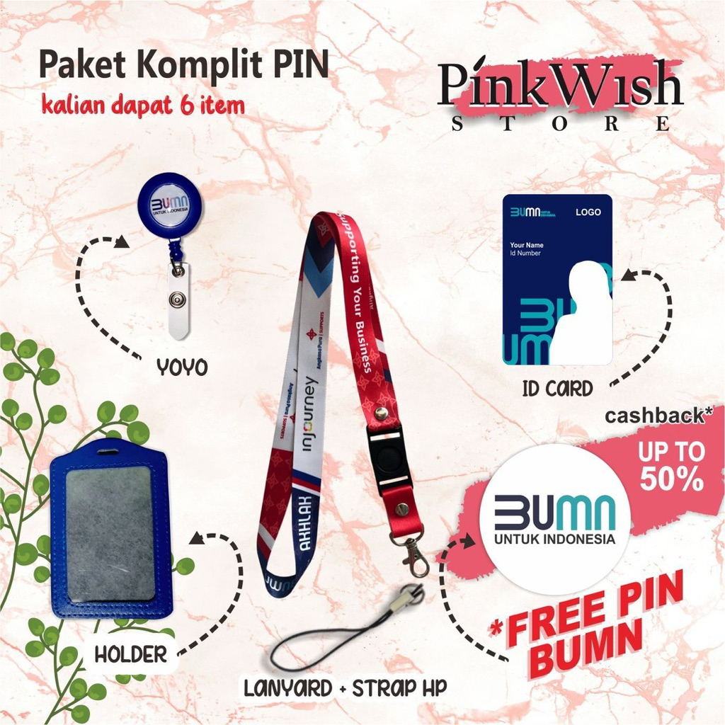 

Lanyard INJOURNEY / Tali idcard INJOURNEY [Ready stock] Termurah