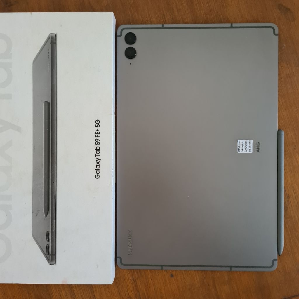 Samsung Galaxy Tab S9 FE+ 5G S9 FE Plus 5G 12/256 SM-X616B Second Mulus Lengkap