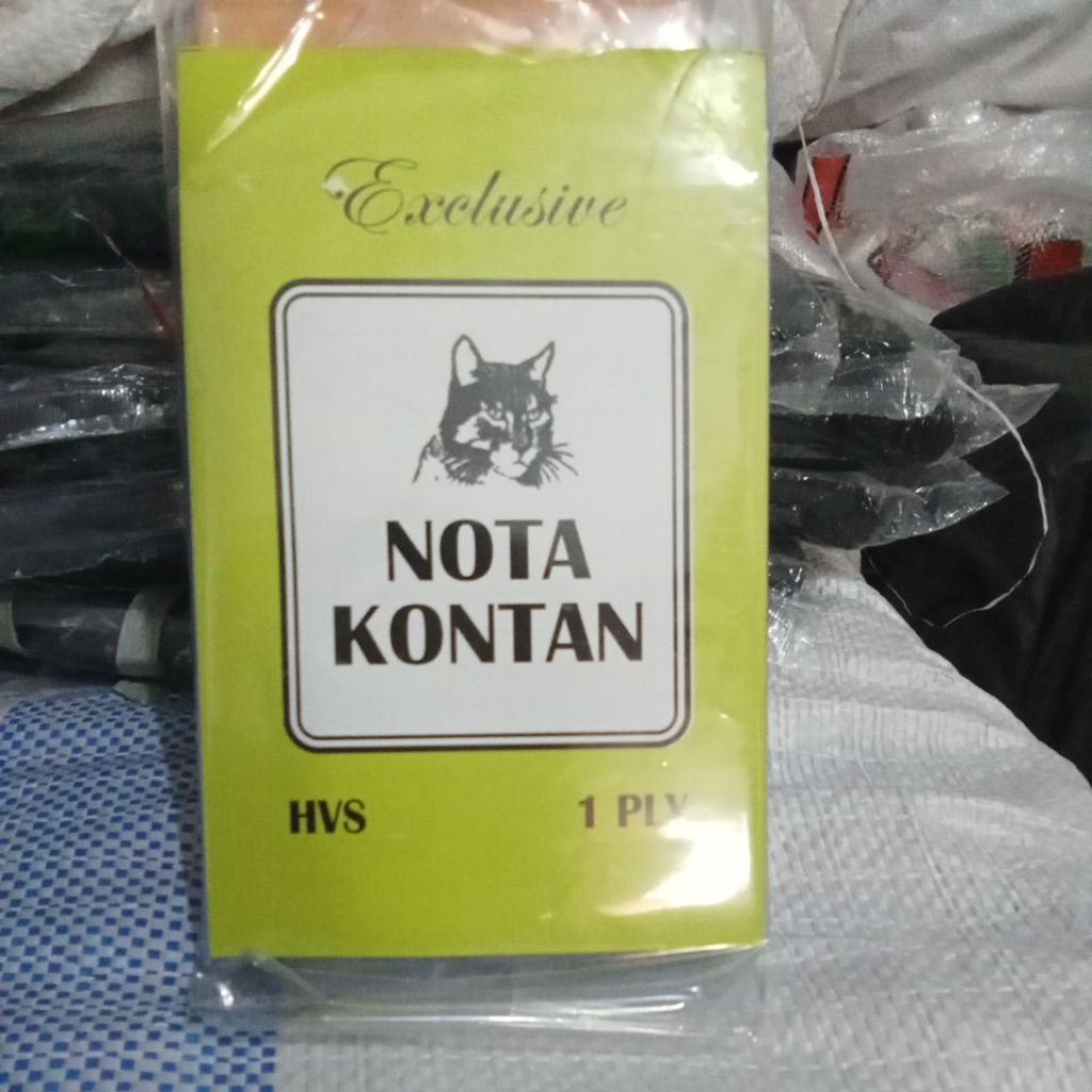 

nota ekonomis 1/4 folio isi 42 lmb 1 ply