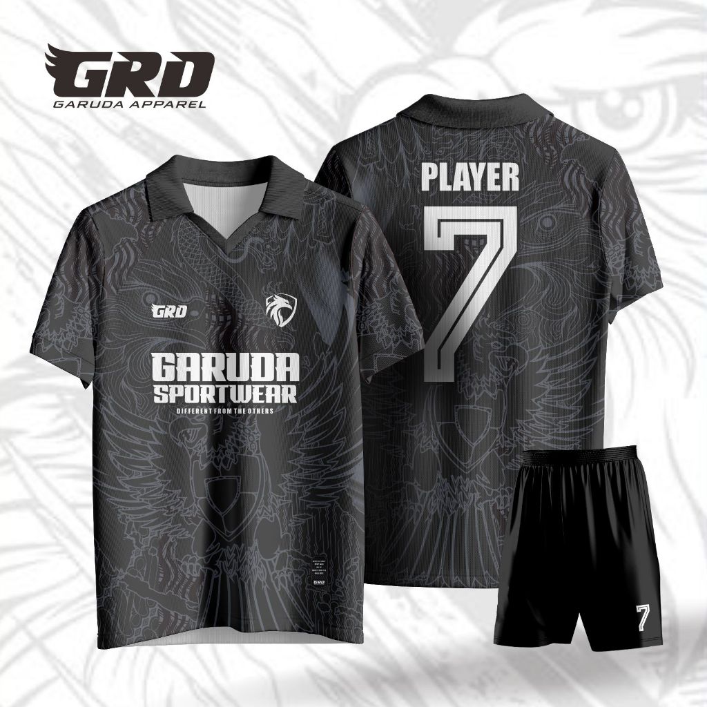 JERSEY BLACK TALON BEBAS CUSTOM NAMA, NOMOR, SPONSOR, LOGO #garudaapparel #jerseycustom #jerseyprint