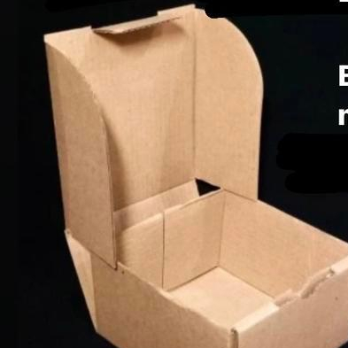 

Snack Box Ukuran Kecil muat 2 atau 3 kue box donat bapao pisang nugget - Eflute 10x10x6