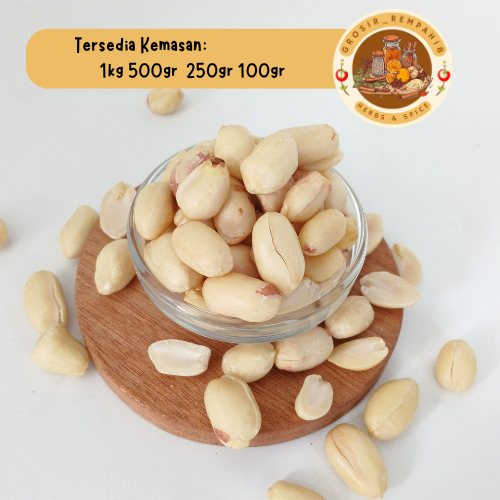 

kacang tanah kupas mentah