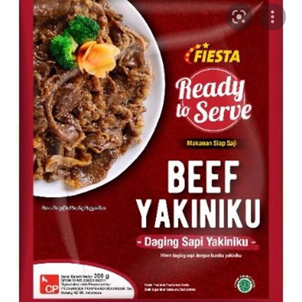 

FIESTA Beef Yakiniku 300gr Halal Enak Premium