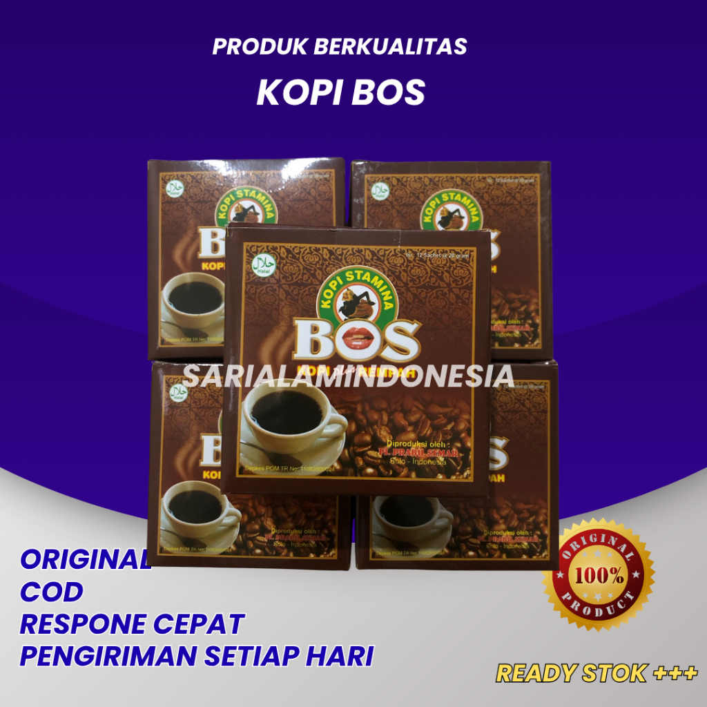 

Kopi Bos Original 100% Asli