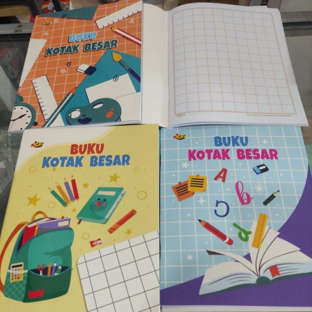 

Buku kotak besar utk 1 pcs (satuan)