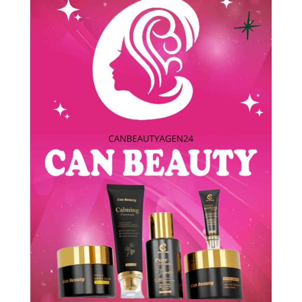 CAN BEAUTY PAKET WHITENING PLATINUM SKINCARE MENCERAHKAN FLEK KUSAM ORI  OFFICIAL