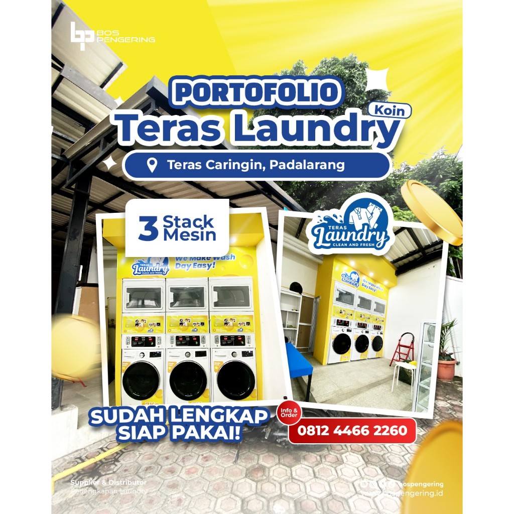 Paket Usaha Laundry Koin 3 Stack Paket Laundry Coin 3 Stack Paket Coin Meteor
