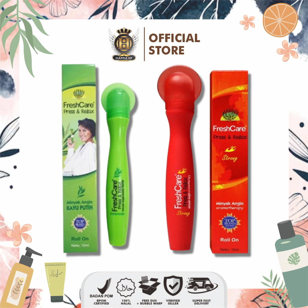 Fresh Care Press & Relax Kayu Putih/Strong - 10ml