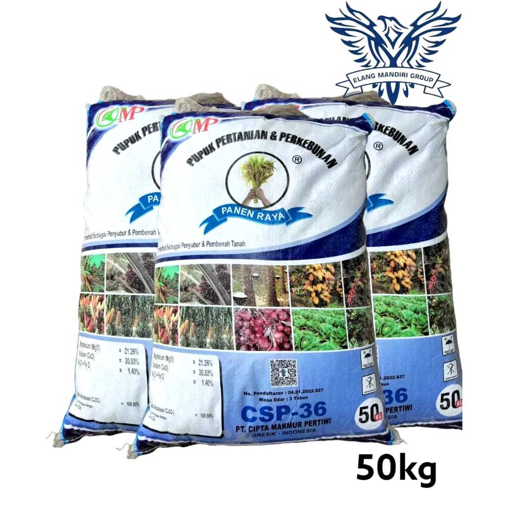 Karungan PUPUK CSP-36 50 KG Pembenah Tanah CIPTA MAKMUR PERTIWI