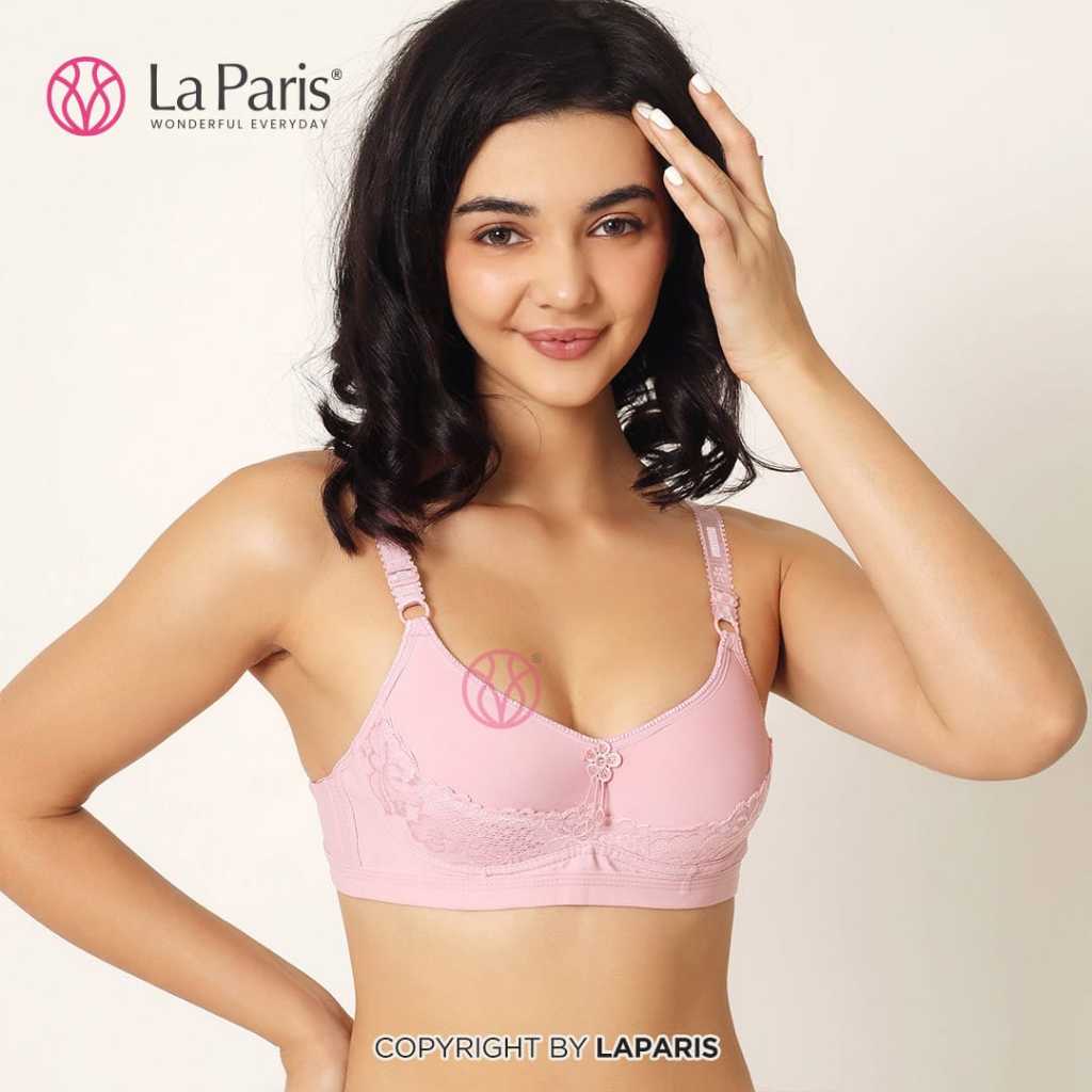 LA PARIS BH Wanita Tanpa Kawat Bra Premium Push Up Pakaian Dalam Size 38 - 44 Bra Tanpa Kawat 1105