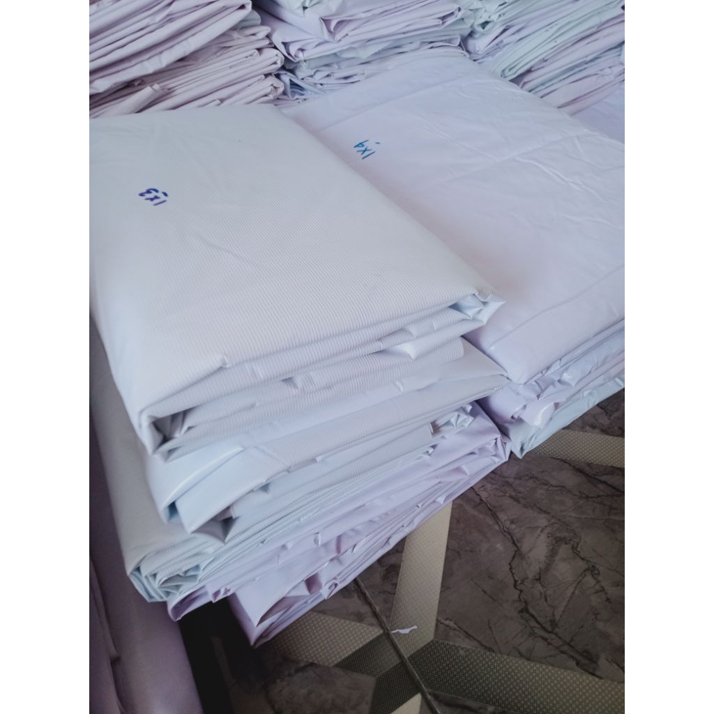 Banner/Spanduk Putih polos baru gagal produksi(UK 1×1 - 1×4)