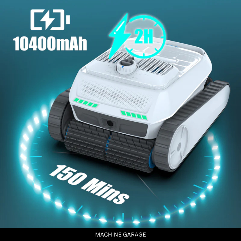 Robot Pembersih Kolam Renang Otomatis AIRROBO  PC200 Cordless Robotic Pool Cleaner Tanpa Kabel