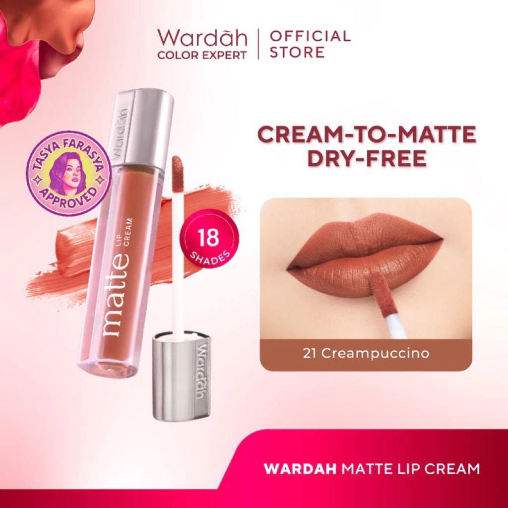 Wardah Exclusive Matte Lip Cream Tahan Lama
