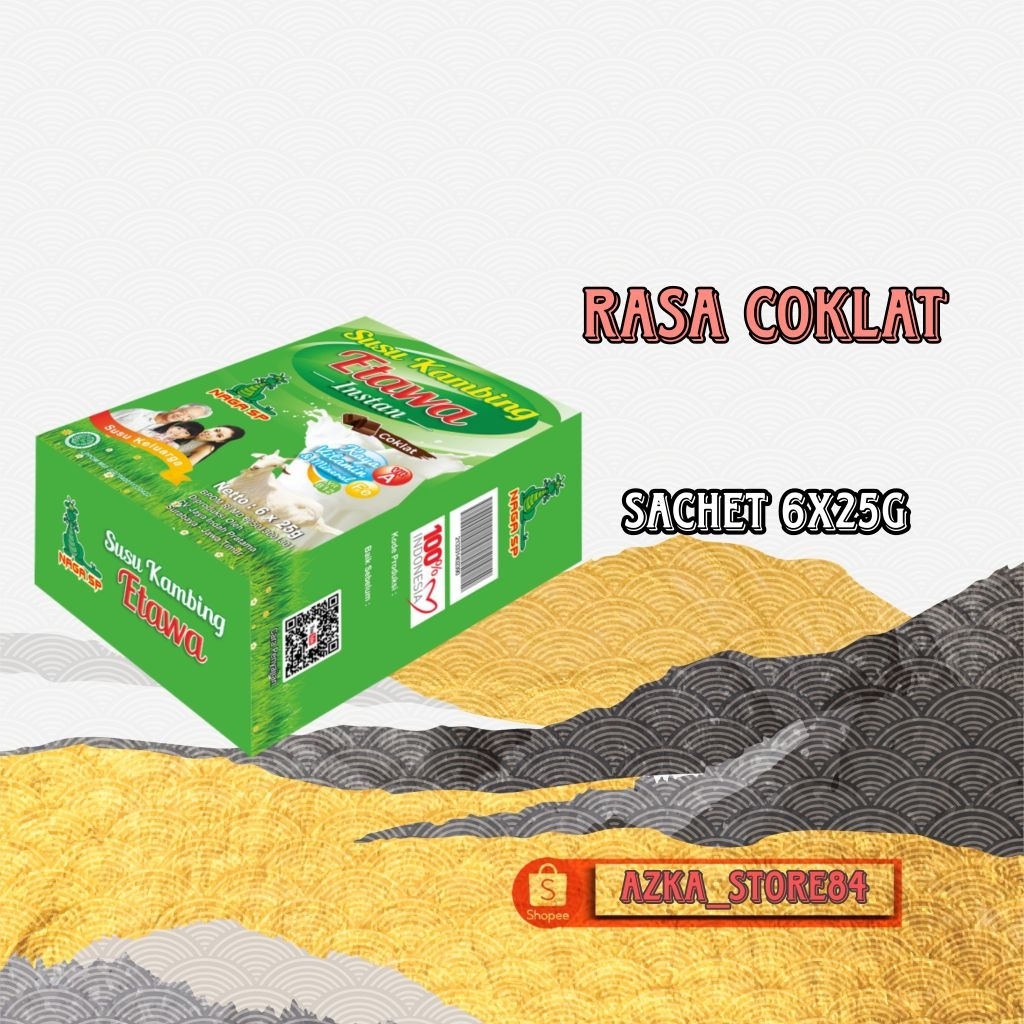

RASA COKLAT "SUSU KAMBING ETAWA NAGA SP Sachet 150gr.