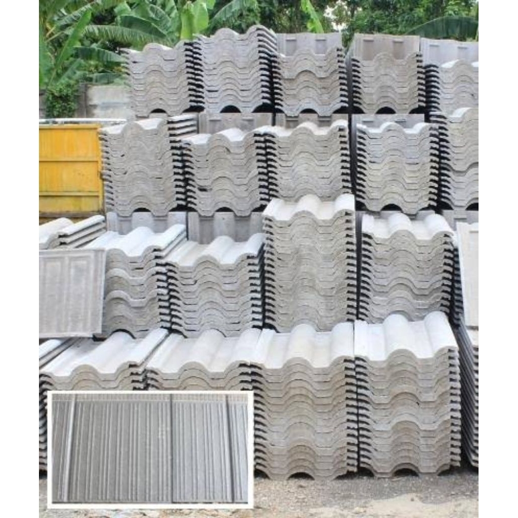 genteng beton flat minimalis