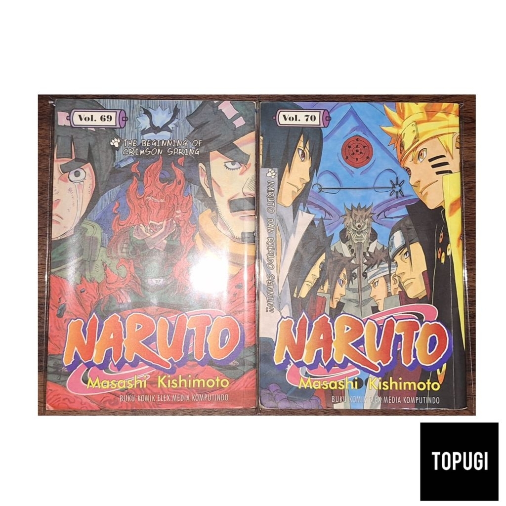 Komik Naruto SET Vol. 69 & 70