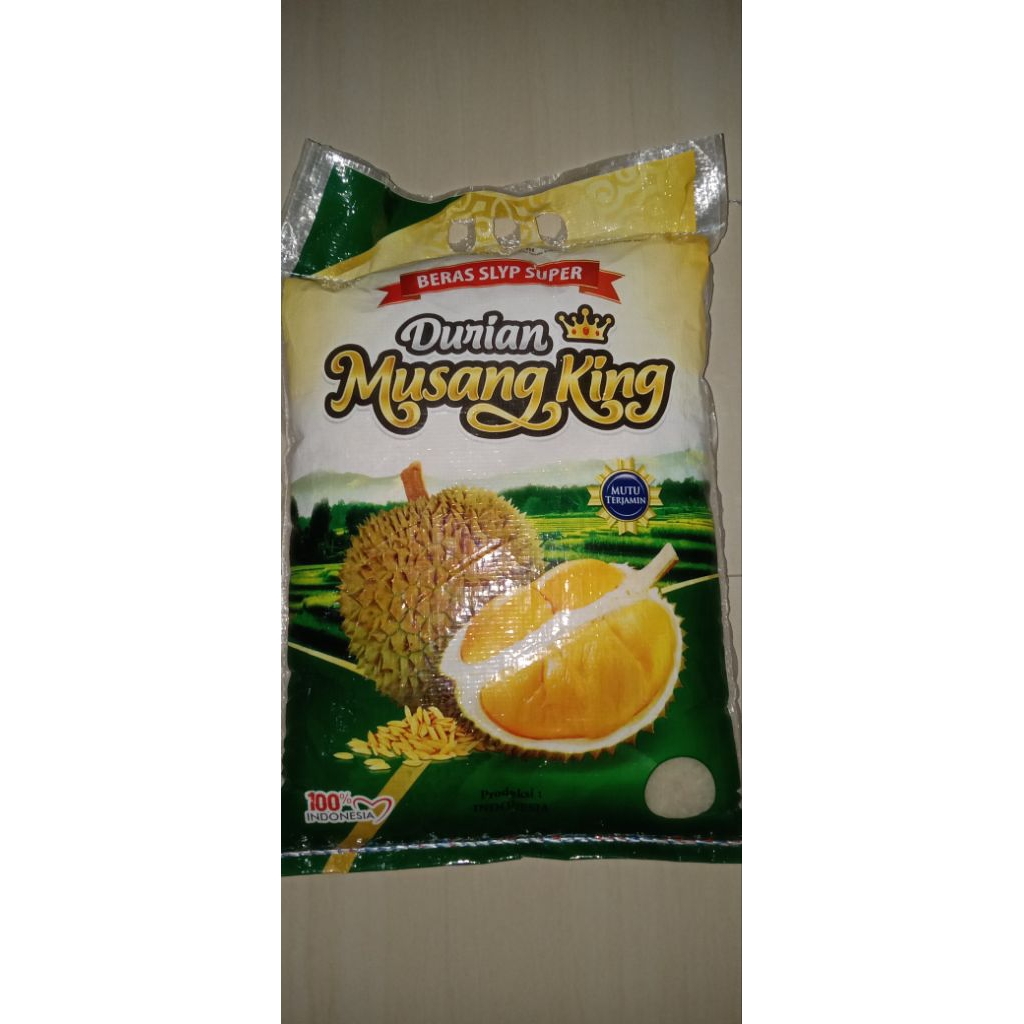 

Beras 4.5kg durian musang king
