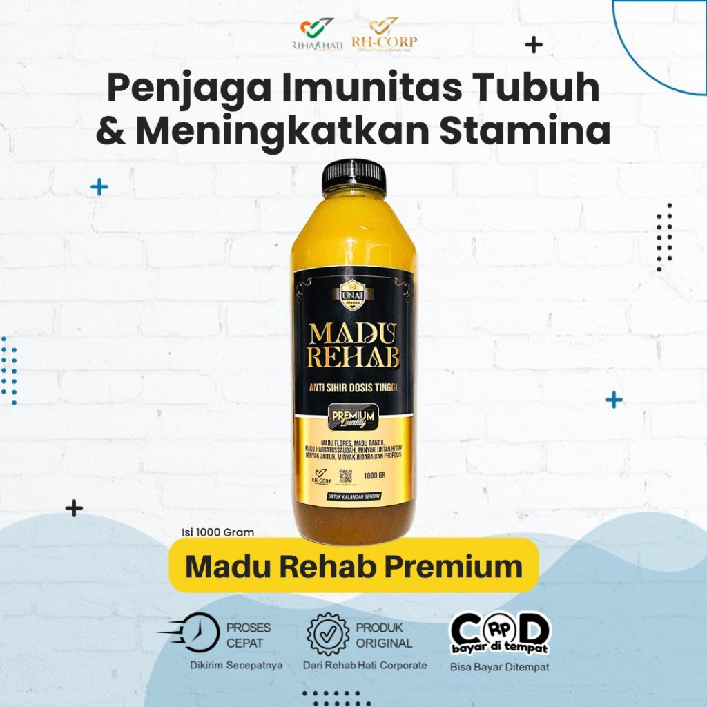 

Madu Rehab Hati Premium (1kg) – Madu Formulasi Herbal Pilihan untuk Vitalitas & Daya Tahan Tubuh