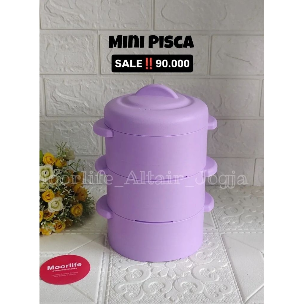 Mini Pisca Steam it 3 Layer , kukusan bertingkat