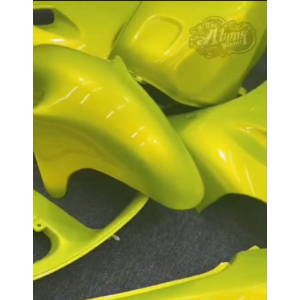 jual cat pu green gold metalic cat motor mobil cat custom