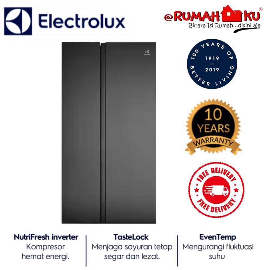 Kulkas ELECTROLUX ESE6600AB Side By Side Refrigerator