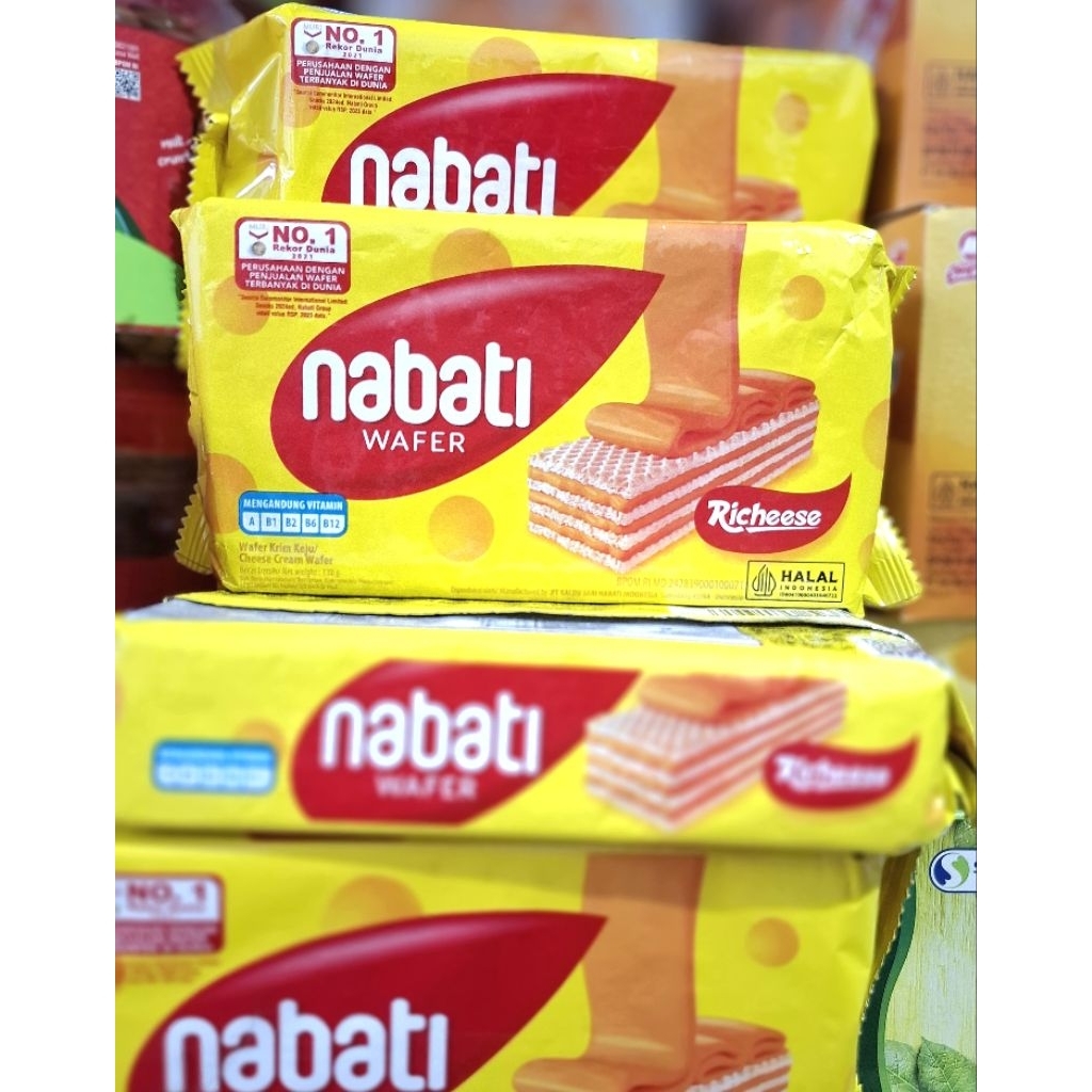 

Nabati Wafer Keju 110gr