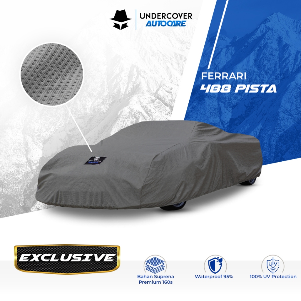 Undercover Autocare - Cover Mobil Ferrari 488 Pista Exclusive