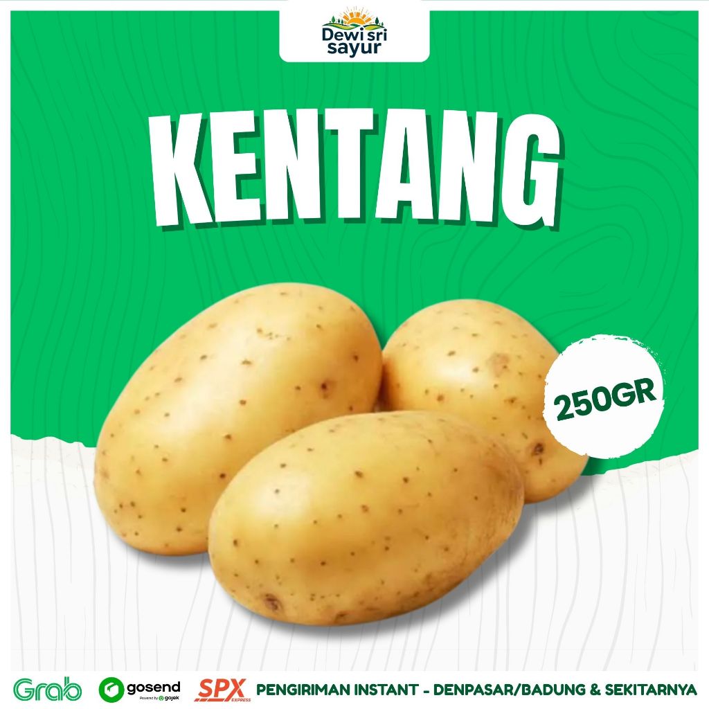 

Kentang Fresh 250gr – Dewi Sri Sayur