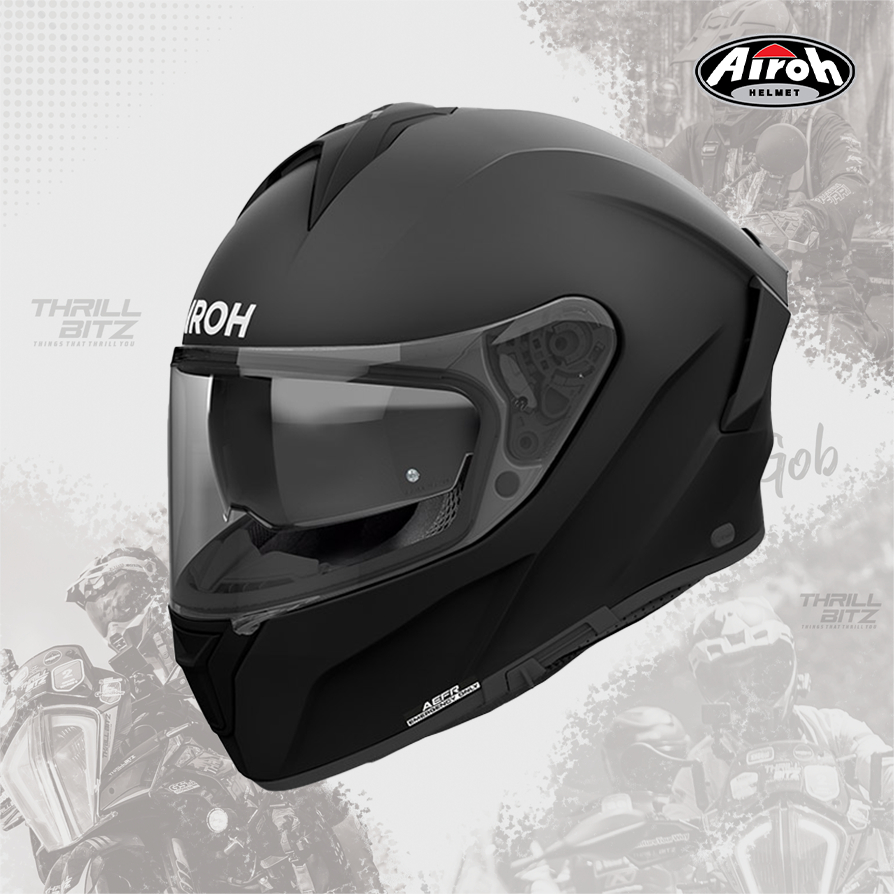 Helm Airoh Spark 2 Helmet - Color Black Matt