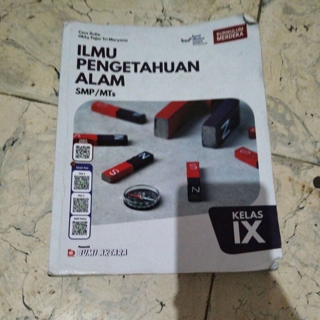 buku ilmu pengetahuan alam kelas 9 SMP