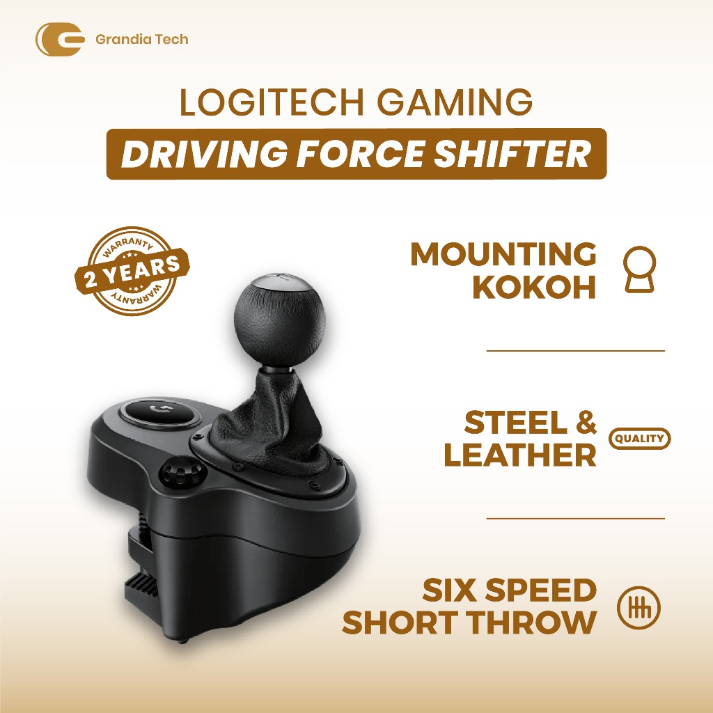Logitech Driving Force Shifter Gaming - Steering Wheel