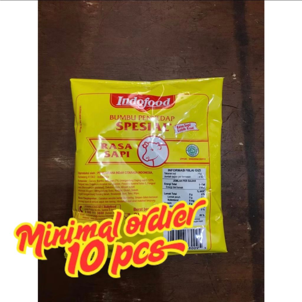 

BUMBU TABUR INSTANT / BUMBU MASAK / BUMBU MASAKAN / PENYEDAP RASA MAKANAN INDOFOOD 250 gr (minimal 10 pcs)