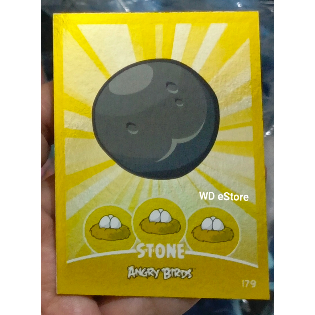 Kartu Foil Gold Rovio Angry Bird, License