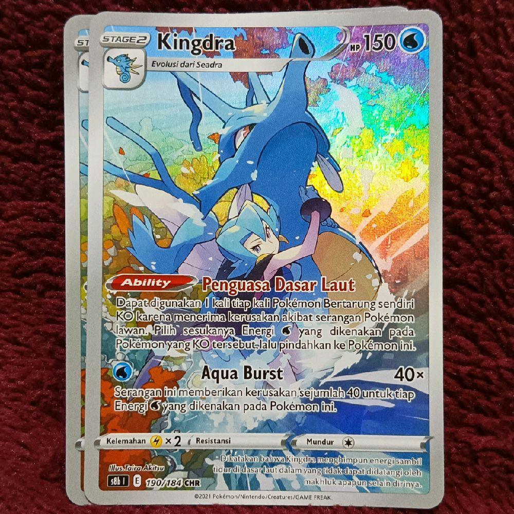 Kingdra CHR s8b - Pokemon TCG Indonesia foil holo
