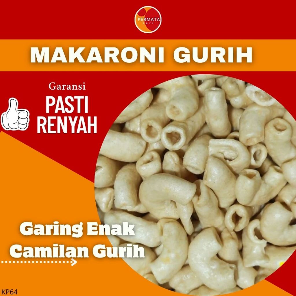 

Makaroni asin 100Gram± /makaroni gurih/makaroni original