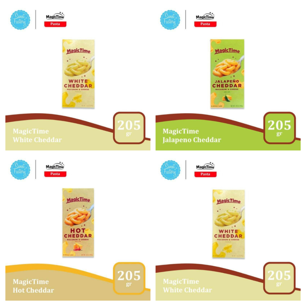 

[oddsolshop] pekanbaru/Magit Time Mac Cheese 200GR Pasta Makaroni Saus Keju Cedar Putih Jalapeno