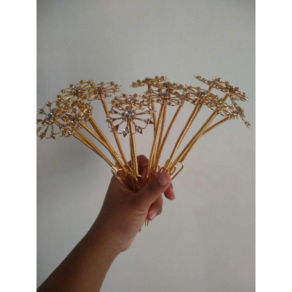 cunduk mentul betawi 16pcs premium alusan l gold l silver l nikel