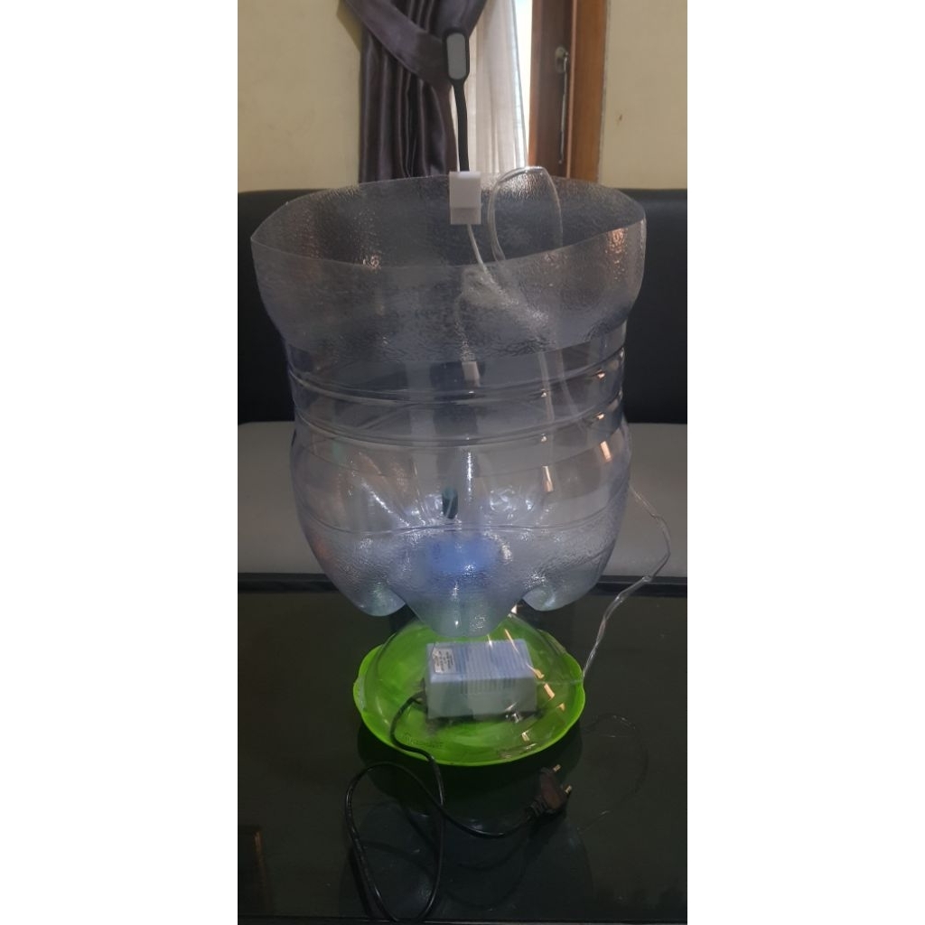 aquarium galon lemineral fullset lengkap,