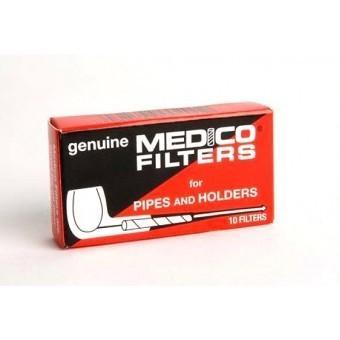 Medico Filters size 6mm Box of 10 - Filter Saringan Pipa Kayu - Pipa Jagung Corn Cob Pipe