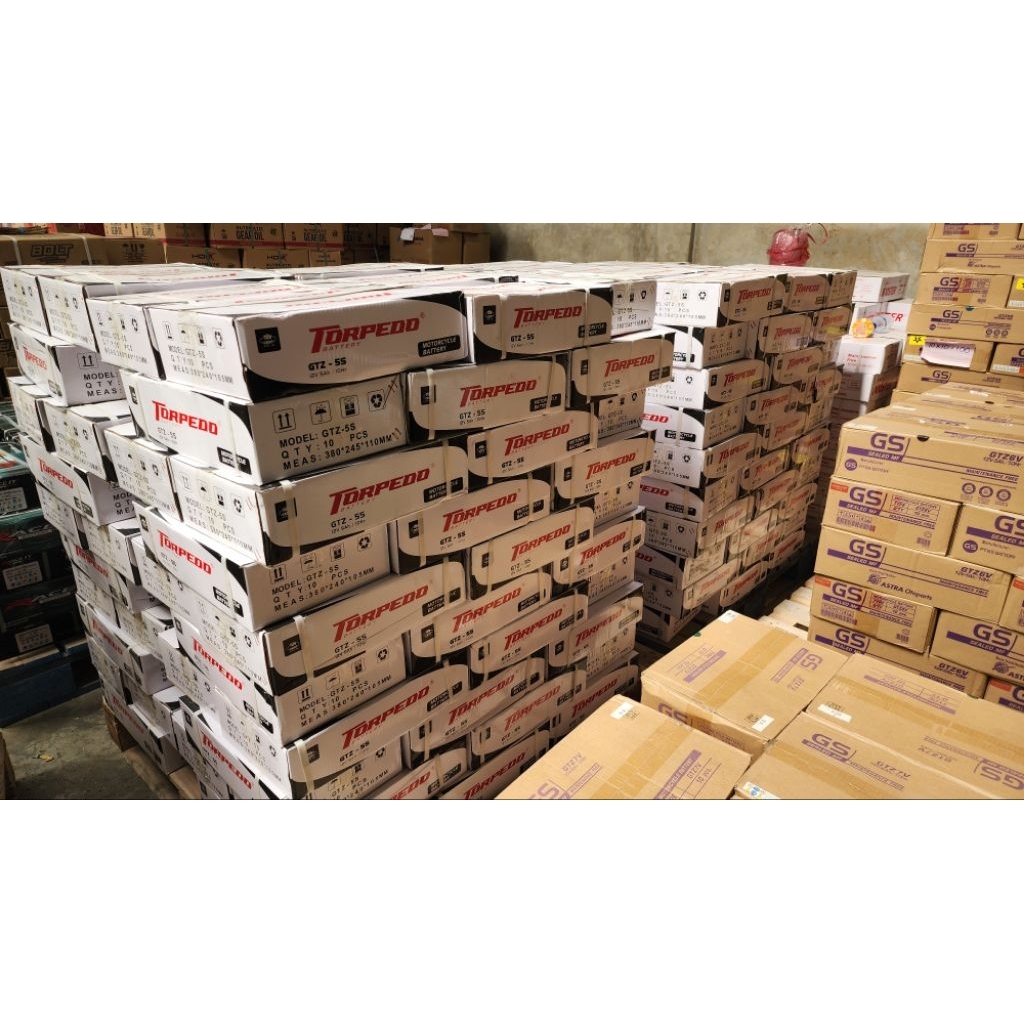 1DUS ISI 10 Aki Motor Full Kering Beat Vario Beat Fi GTZ5S BOOSTER Asli