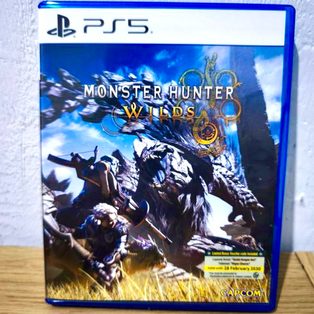 Monster Hunter Wilds Ps5 Mhw Mh Ps 5 Playstation game kaset disc cd original asli sony english bukan