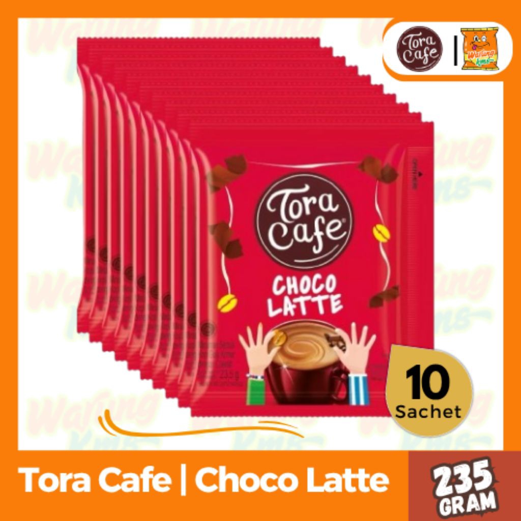 

Kopi ToraCafe Choco Latte Renceng isi 10pcs @23,5g Enak