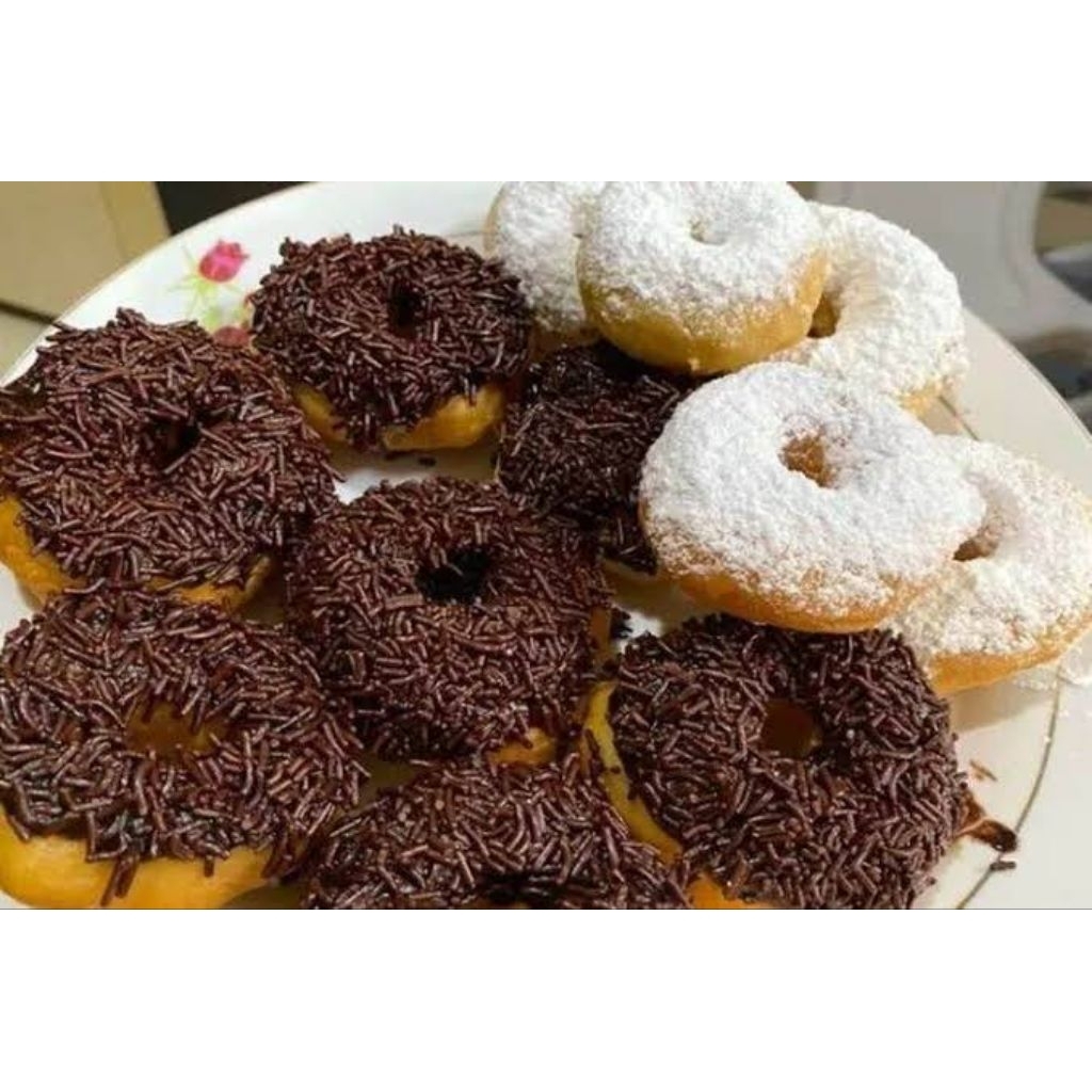 

paket donat 20,000 dpt 10 pcs home made murah meriah mantul